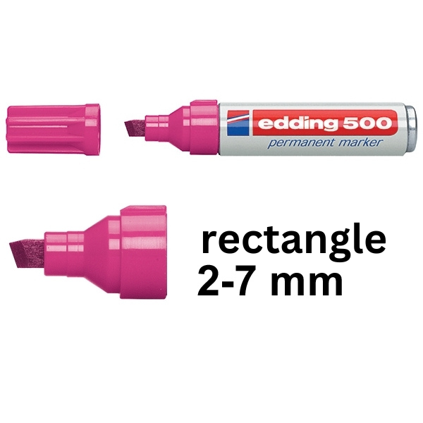 Edding 500 pink permanent marker 4-500009 200809 - 1