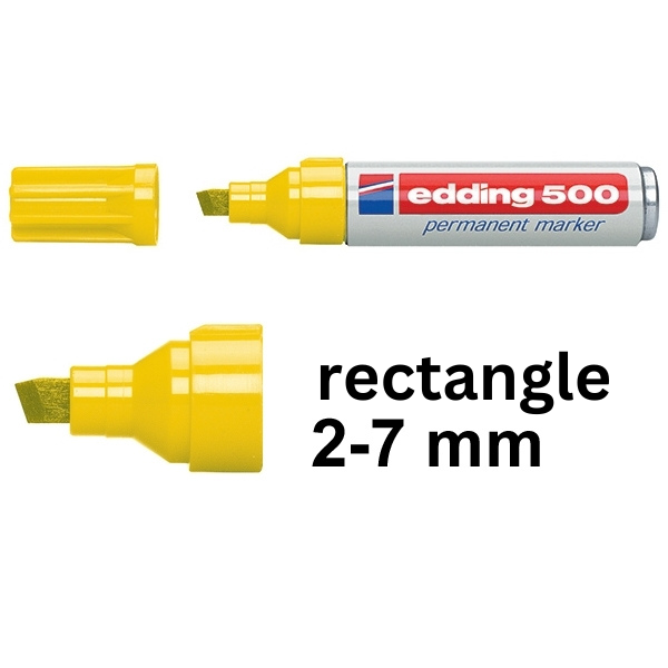 Edding 500 yellow permanent marker 4-500005 200805 - 1