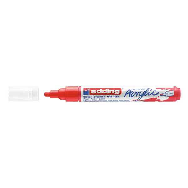 Edding 5100 traffic red acrylic marker (2mm - 3mm round) 4-5100902 240163 - 1