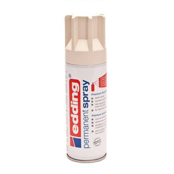 Edding 5200 cream matte permanent acrylic spray paint (200ml) 4-5200921 239065 - 1