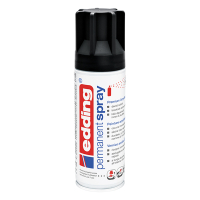 Edding 5200 deep black matte permanent acrylic spray paint (200ml) 4-5200901 239045