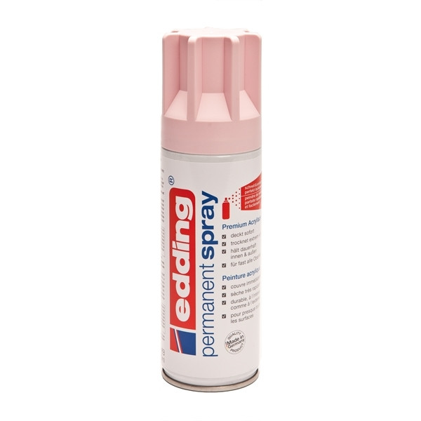 Edding 5200 pastel pink matte permanent acrylic spray paint (200ml) 4-5200914 239058 - 1