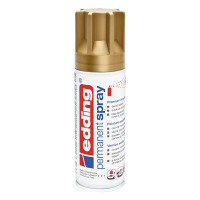 Edding 5200 rich gold matte permanent acrylic spray paint (200ml) 4-5200924 239068