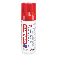 Edding 5200 traffic red glossy permanent acrylic spray (200ml) 4-5200952 239073