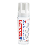 Edding 5200 traffic white glossy permanent acrylic spray paint (200ml) 4-5200953 239074