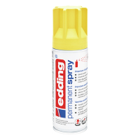 Edding 5200 traffic yellow matte permanent acrylic spray paint (200ml) 4-5200905 239049