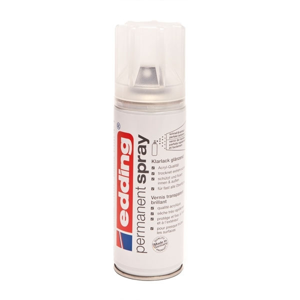 Edding 5200 transparent lacquer spray (200ml) 4-5200995 239076 - 1