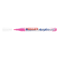 Edding 5300 elegant neon pink acrylic marker (1mm - 2mm round) 4-5300069 240186