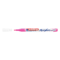 Edding 5300 neon pink acrylic marker (1mm - 2mm round) 240186