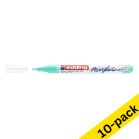 Edding 5300 opulent turquoise acrylic marker (1mm - 2mm round) (10-pack)