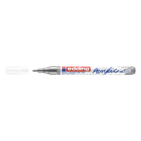 Edding 5300 silver acrylic marker (1mm - 2mm round) 4-5300923 240198