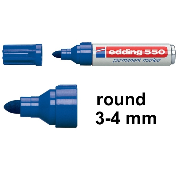 Edding 550 blue permanent marker 4-550003 200833 - 1