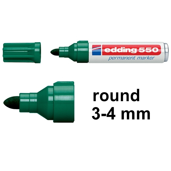 Edding 550 green permanent marker 4-550004 200834 - 1