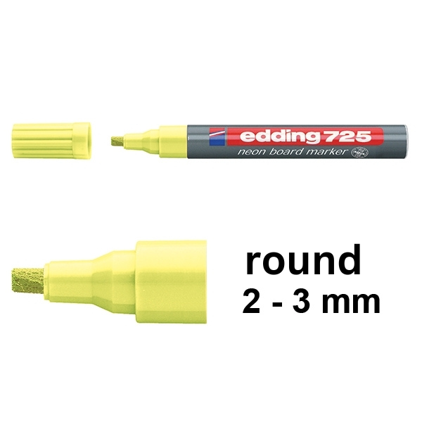 Edding 725 yellow neon board marker 4-725065 239202 - 1