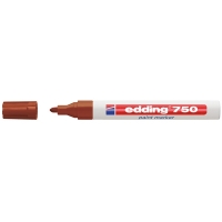Edding 750 brown paint marker (2mm - 4mm round) 4-750-9-007 200580