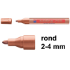 Edding 750 copper marker (2mm - 4mm round) (10-pack) 239456 - 1