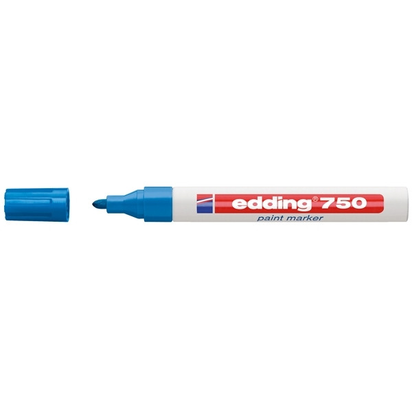 Edding 750 light blue paint marker (2mm - 4mm round) 4-750-9-010 200586 - 1