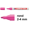 Edding 750 pink marker (2mm - 4mm round) (10-pack) 239451 - 1