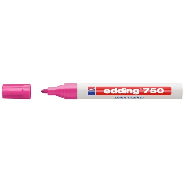 Edding 750 pink paint marker (2mm - 4mm round) 4-750-9-009 200584 - 1