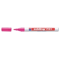 Edding 751 pink gloss paint marker (1mm - 2mm round) 4-751-9-009 200612