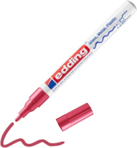 Edding 751 red gloss paint marker (1mm - 2mm round) (10-pack)