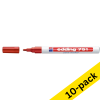Edding 751 red paint marker (10-pack)