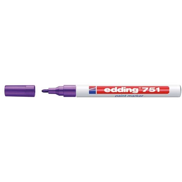 Edding 751 violet gloss paint marker (1mm - 2mm round) 4-751-9-008 200610 - 1
