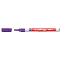 Edding 751 violet gloss paint marker (1mm - 2mm round) 4-751-9-008 200610