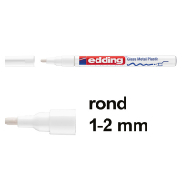Edding 751 white gloss paint marker (1mm - 2mm round) (10-pack)