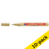 Edding 780 gold paint marker (10-pack) 239476 - 1
