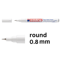 Edding 780 white gloss paint marker (0.8mm round) 4-780-9-049 200629