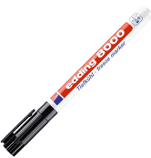 Edding 8000 black freezer marker, 1mm round