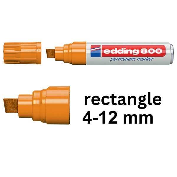 Edding 800 orange permanent marker 4-800006 200812 - 1