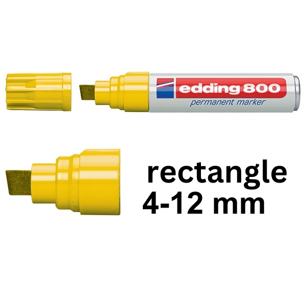 Edding 800 yellow permanent marker 4-800005 200811 - 1