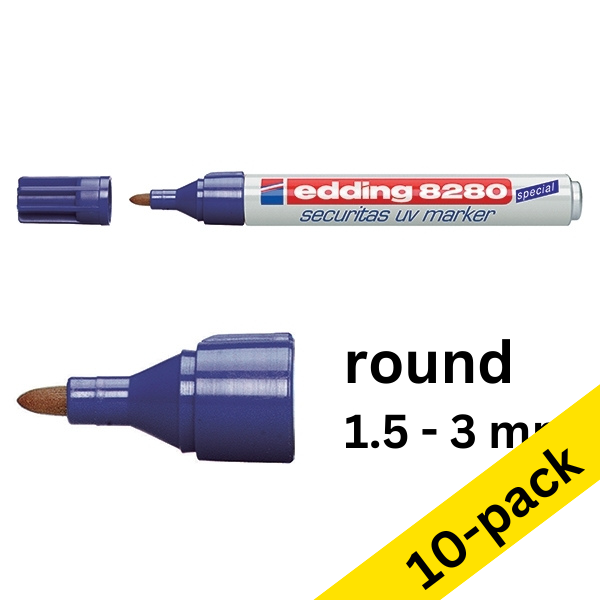 Edding 8280 Securitas UV marker (10-pack)  239919 - 1