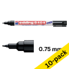 Edding 8404 black aerospace marker (10-pack)