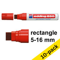 Edding 850 red permanent marker (10-pack)  239924
