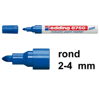 Edding 8750 industrial paint marker blue (2 - 4 mm round)(10-pack)  239424