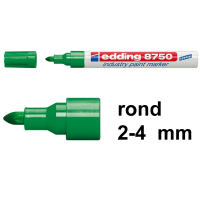 Edding 8750 industrial paint marker green (2 - 4 mm round)(10-pack)