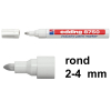 Edding 8750 white industrial paint marker (10-pack) 239421 - 1