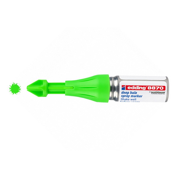 Edding 8870 neon green deep hole marking pen, 3mm - 13mm 4-8870-2064 239416 - 1
