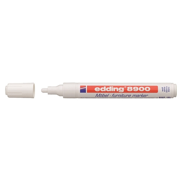 Edding 8900 bright white furniture marker Edding 123ink.ie