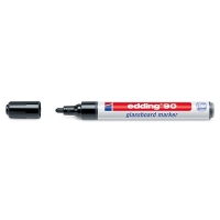 Edding 90 black glassboard marker (2mm - 3mm round) 4-90001 239274