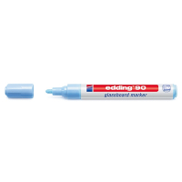 Edding 90 light blue glassboard marker (2mm - 3mm round) (10-pack) 200985