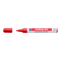 Edding 90 red glassboard marker (2mm - 3mm round) 4-90002 200982