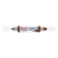 Acrylic double marker 2 - 3 mm / 5 - 10mm | Edding 5400 | chocolate brown 240214