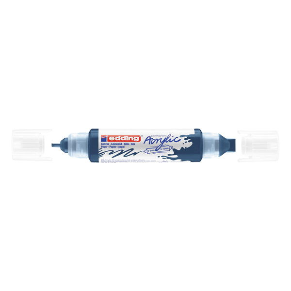 Acrylic double marker 2 - 3 mm / 5 - 10mm | Edding 5400 | elegant midnight blue 240227 - 1
