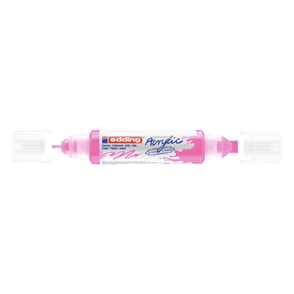 Acrylic double marker 2 - 3 mm / 5 - 10mm | Edding 5400 | neon pink 240206 - 1