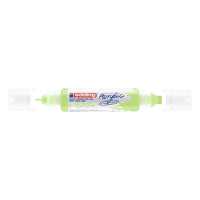 Acrylic double marker 2 - 3 mm / 5 - 10mm | Edding 5400 | pastel green | 10-pack