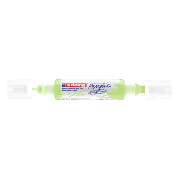 Acrylic double marker 2 - 3 mm / 5 - 10mm | Edding 5400 | pastel green 240219 - 1